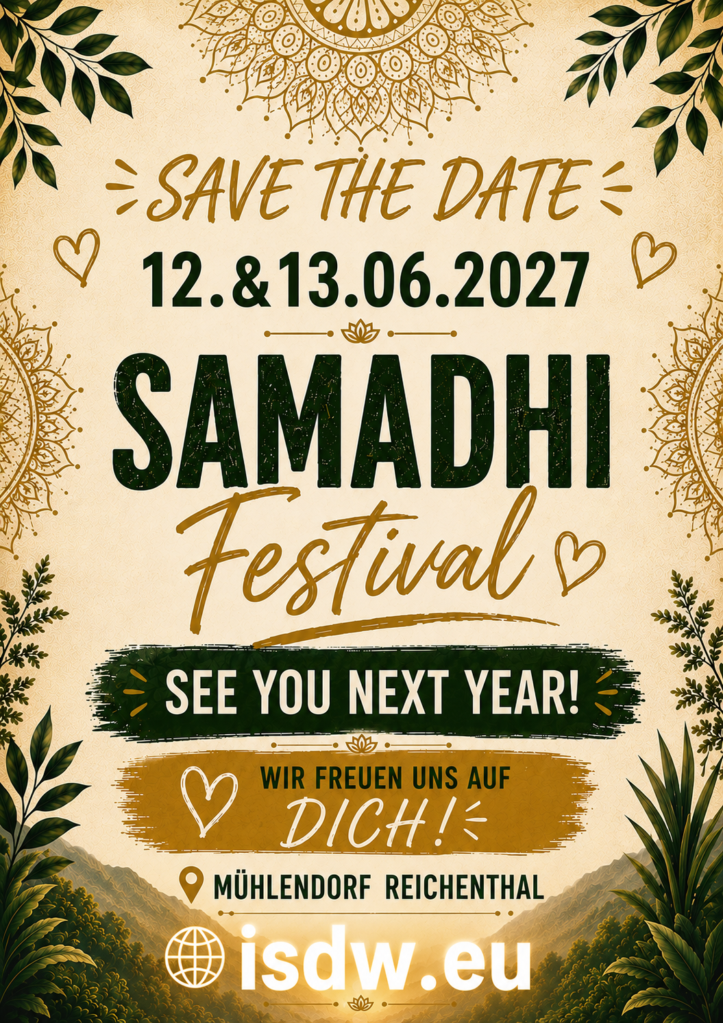 Save the Date 2027