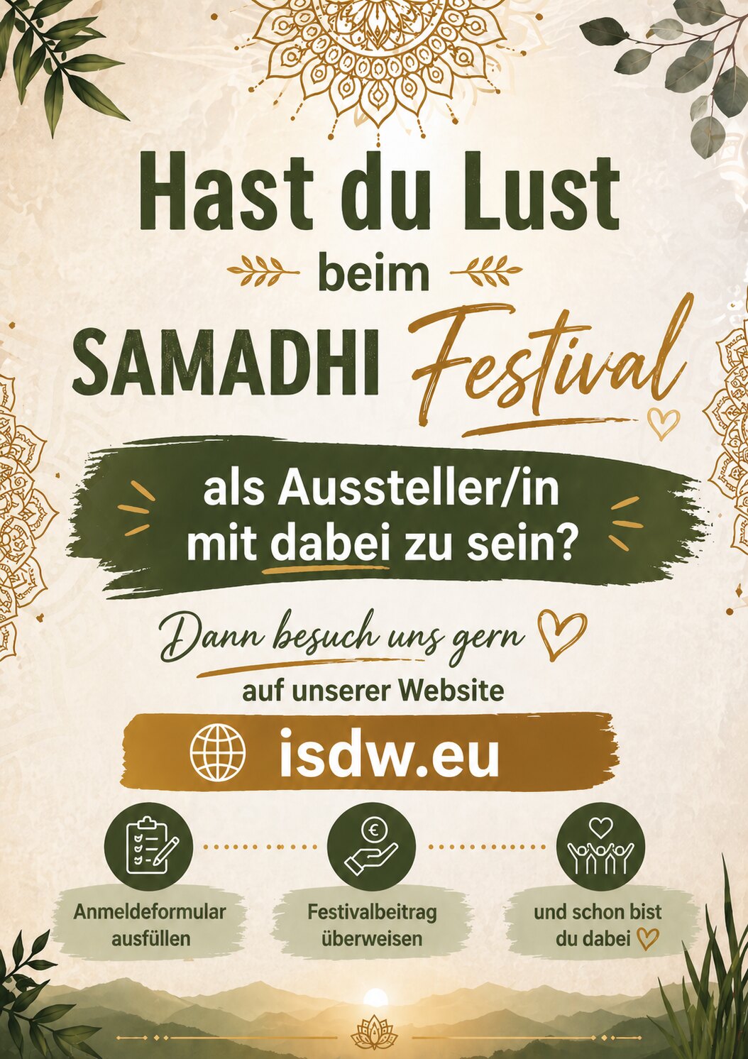 Aussteller/in werden